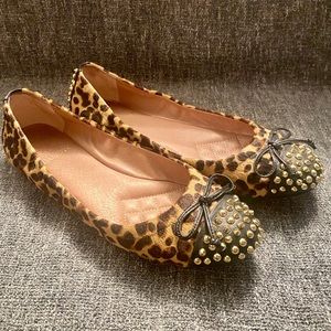 Vince Camuto Leopard Flats